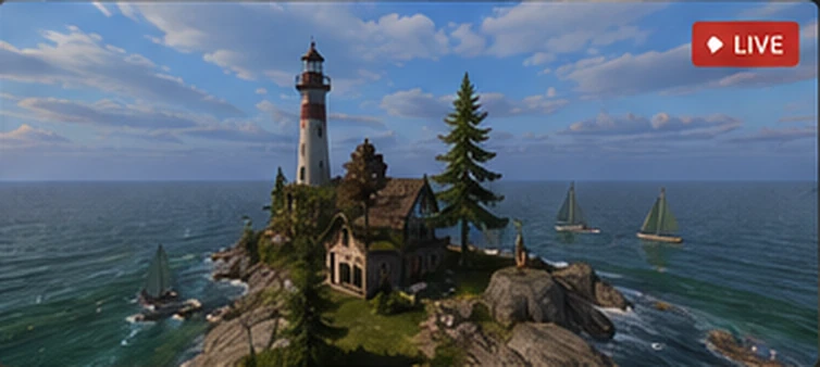 Leuchtturminsel Lighthouse Point